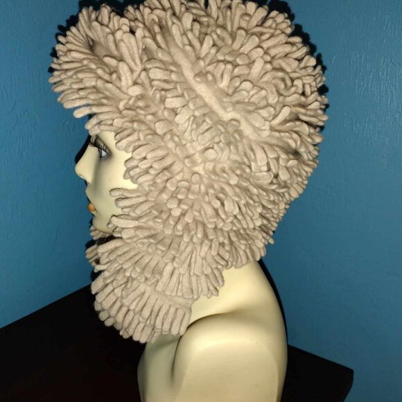 Katie Mawson Vintage 100% Wool Hat Made In England - Picture 2 of 7